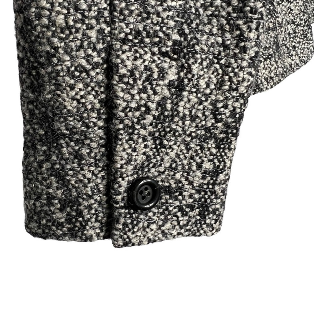 Isabel Marant Etoile Wool Blend Frayed Boucle Tweed Jacket Blazer Size 42 - Picture 8 of 13